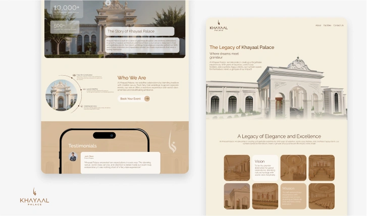 Khayaal Website Screenshot 2