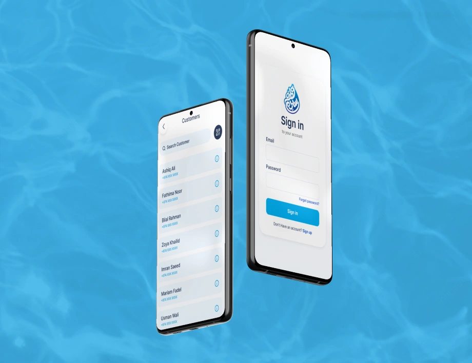 qater water supply android app Screenshot 2