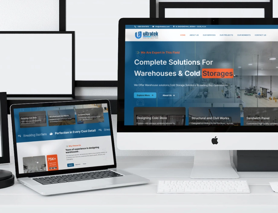 ultratekcs cooling solutions website Screenshot 1